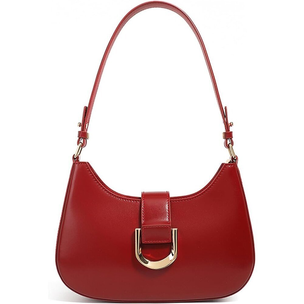 Genuine Leather Crossbody Bag Women Removable Straps Organizer Fashion